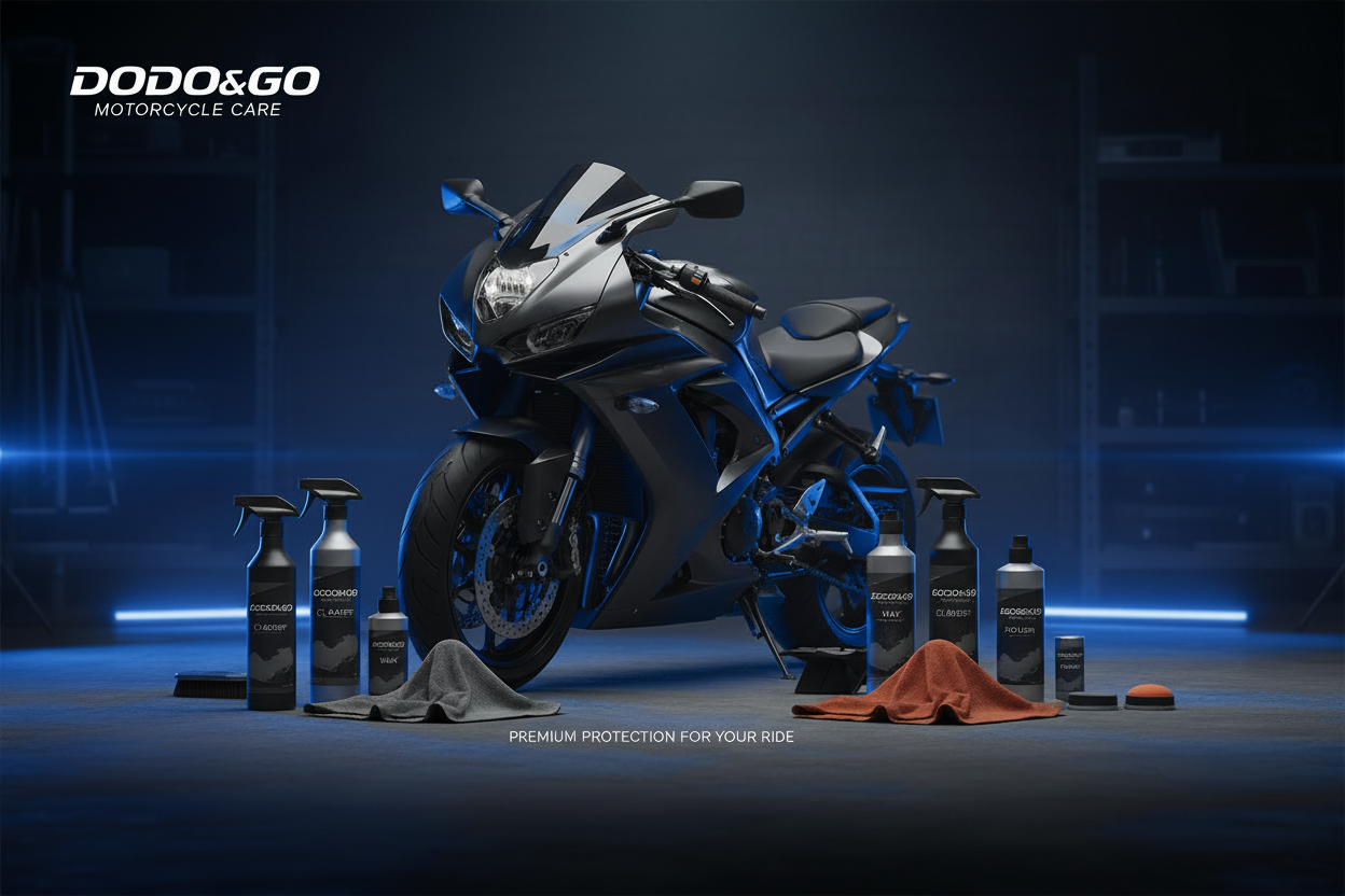 DODO&GO Motorcycle Care Banner - Blue